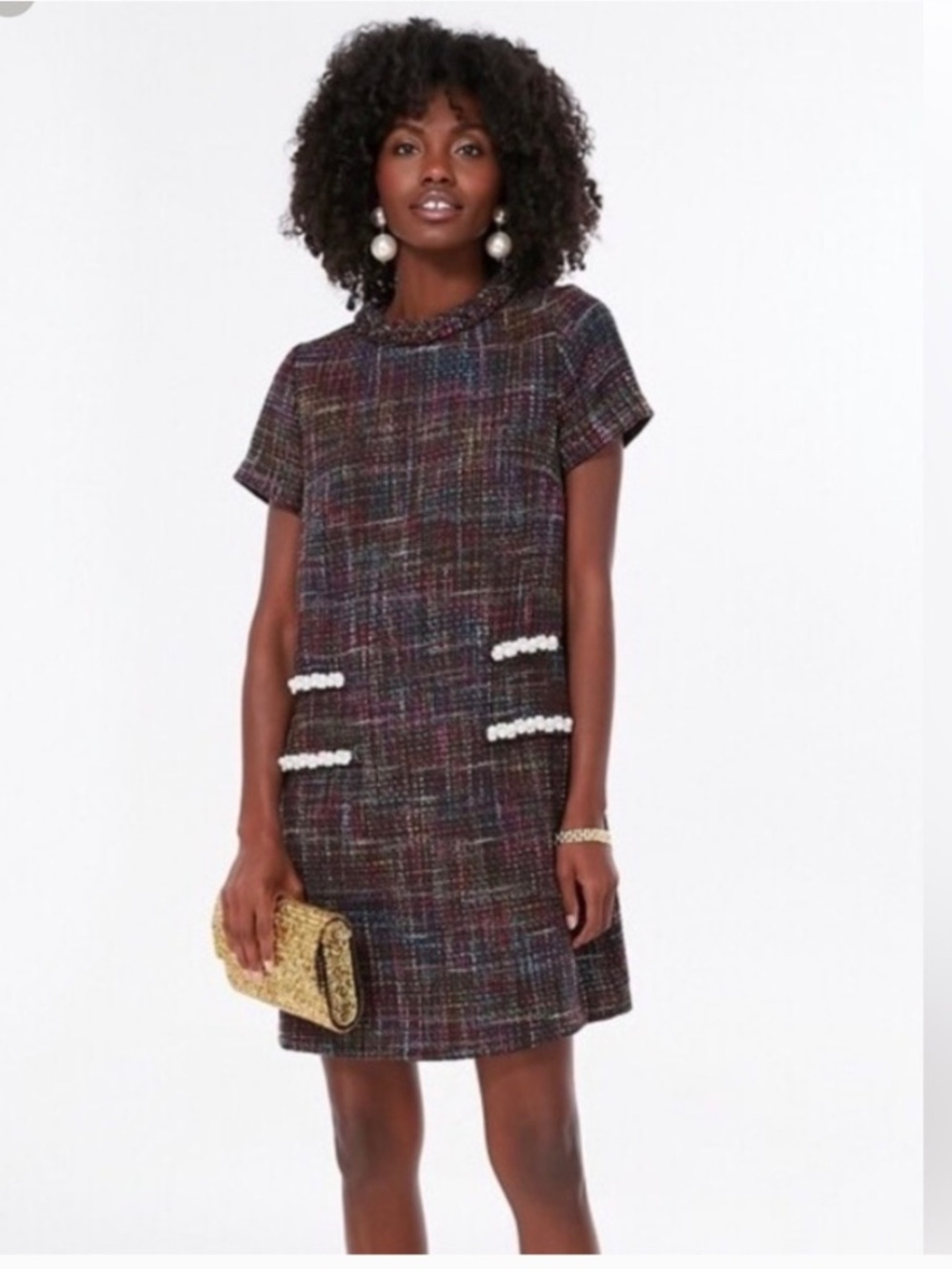 Tuckernuck Confetti Tweed Jackie Dress - Size Medium